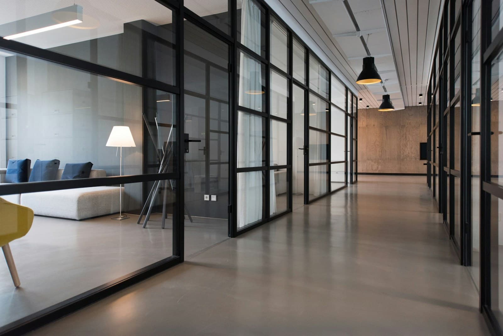 A calm workspace with natural light